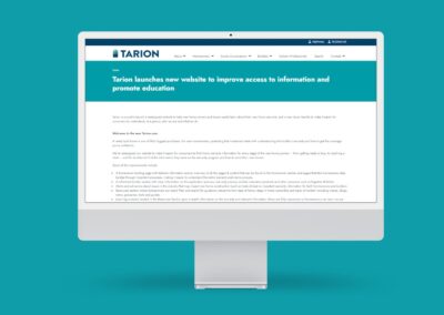 Tarion Rebrand Announcement